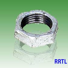 Galvanized iron nut union