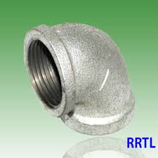 Galvanized iron street elbow