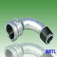Galvanized iron elbow pipe