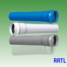 Blue and white pipes